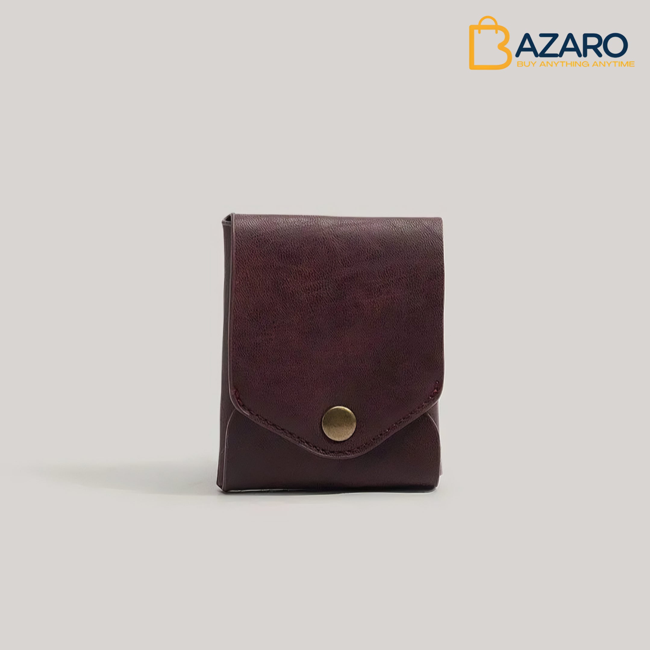 Vintage Handmade Leather Wallet, Multifunctional Compact